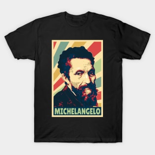 Michelangelo Vintage Colors T-Shirt